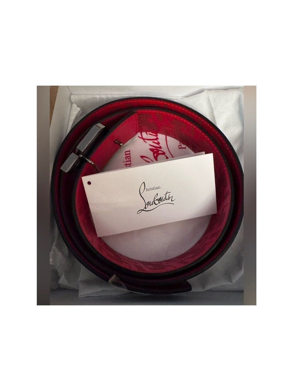 Christian Louboutin Happy Rui CL Belt - Picture 11 of 12